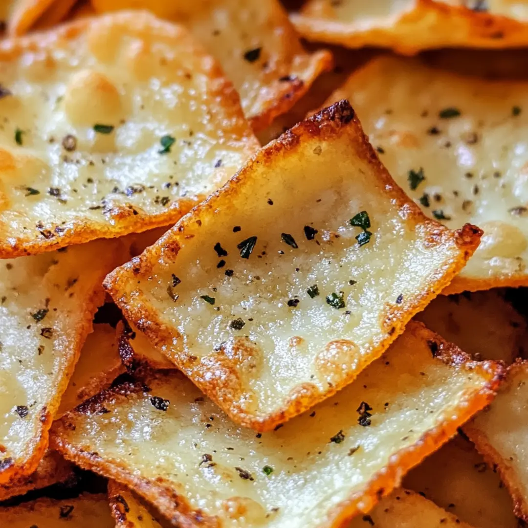 Healthy and crunchy Cottage Cheese Chips, a guilt-free snack.