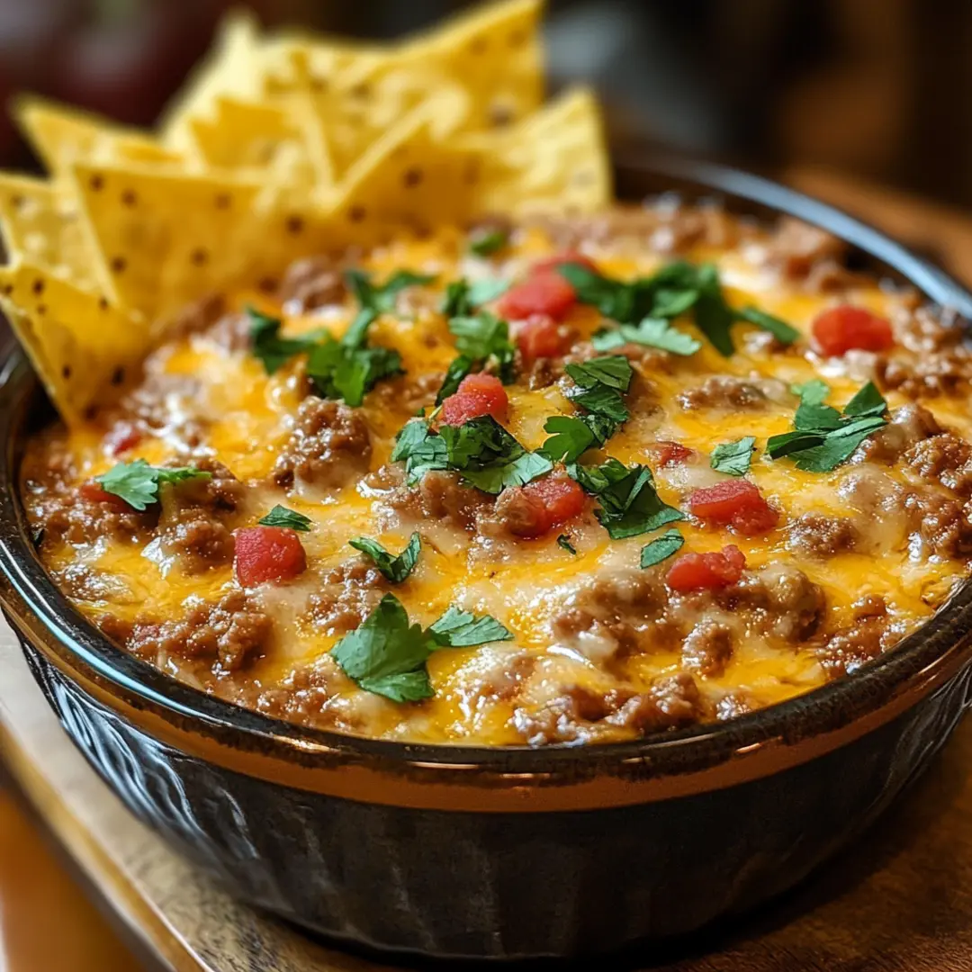 Bold, beefy, and oh-so-cheesy — Meaty Texas Trash Dip is your new go-to crowd-pleaser.