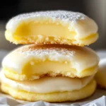 Freshly baked Lemon Butter Melts with a melt-in-your-mouth texture